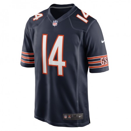 Maillot Homme Chicago Bears Andy Dalton 14 Nike Noir 2021 NFL Draft